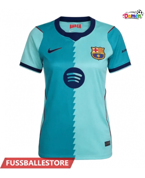 Günstige Barcelona Frenkie de Jong #21 3rd trikot Damen 2026-27 Kurzarm